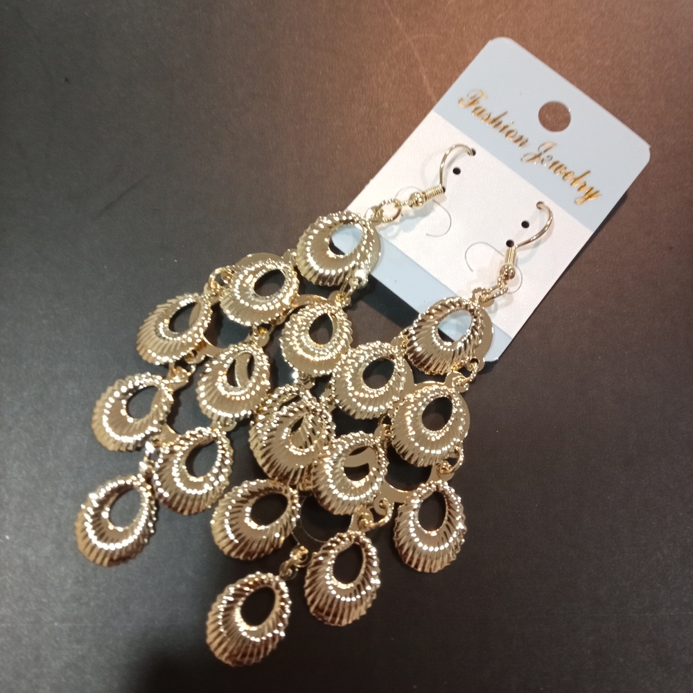 Gold Chandelier Earrings